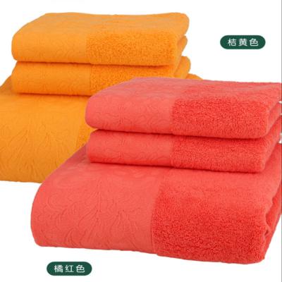 China Best quality QUICK DRY towel set in gift box in different color per customer design for sale