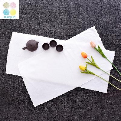 China China Supplier Disposable Super Cheap Price Sublimation White Empty Tea Towel for sale