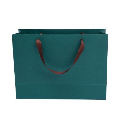 China Eco-Friendly Recyclable Bulk Production Kraft Paper Food Container Kraft Paper Bags With Handles for sale