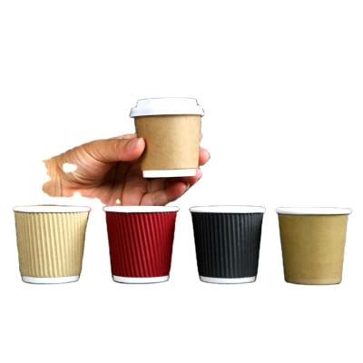 China Wholesale Biodegradable Biodegradable Coffee Cups Beverage Paper Cup Flexo Paper Hot Printing for sale