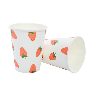 China Manufacturing Recyclable Price Customize Logo Paper Party Christmas Cup Packaging for sale