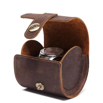 China Fashion Genuine Leather Watch Bag Car Key Display Storage Box Bag High Quality Cheap Vegan for sale