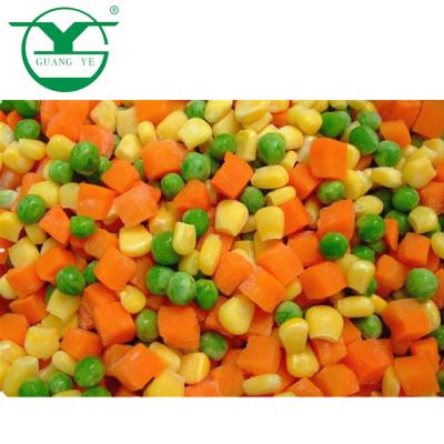 China Factory Price Low Fat Mixed Frozen Vegetables With 2-4cm 3-5cm 4-6cm Diameter for sale