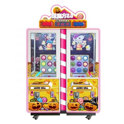 China Hardware+wooden box automatic coin operated game ticket redemption lottery draw drawing machine/lottery ball machine/lottery machine for sale