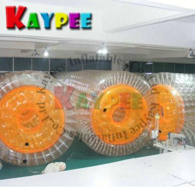 China Transparent water roller ball water game Aqua fun park water zone KZB007 for sale