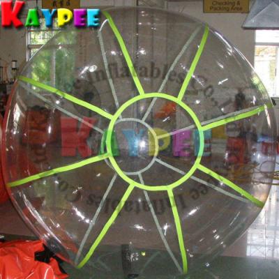 China Fluorescent water ball,TIZIP zipper ball, water game Aqua fun park water zone KWB003 for sale