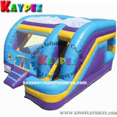 China Inflatable colourful fun combo,inflatable bouncer with slide and obstacle KCB046 for sale