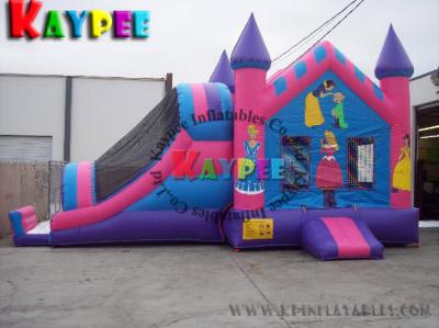 China House tunnel Combo ,inflatable bouncer with slide KCB016 for sale