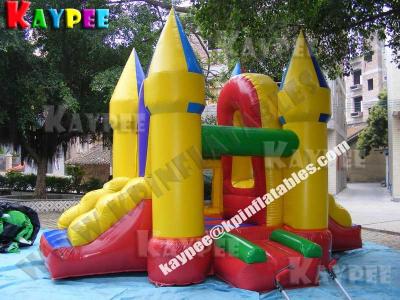 China Mini combo for kid,inflatable combo game,fun bouncer with slide obstacle KCB055 for sale