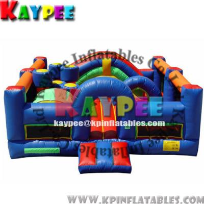 China KFT009-19'L x 20'W x 8'T Obstacle funcity ,inflatable playland,crazy playgound, for sale