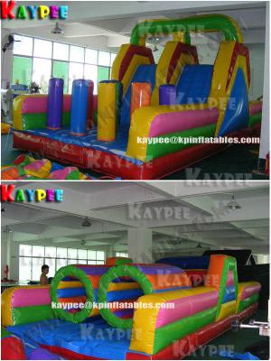 China Colourful Obstacle,inflatable obstacle course KOB047 for sale