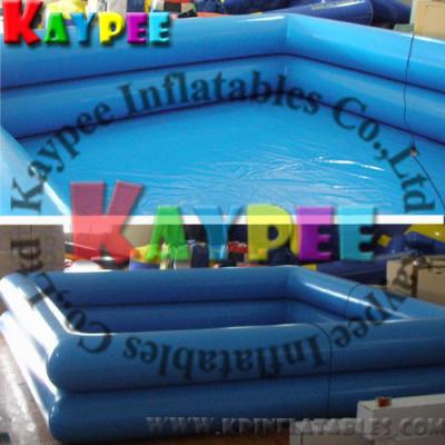 China Square Inflatable swimming pool,double tubes pvc pool,airtight outdoor indoor pool KPL004 for sale