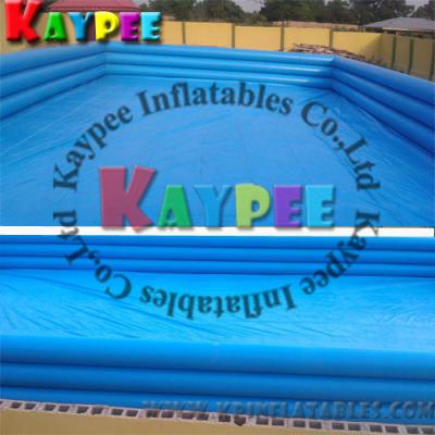 China Square Inflatable swimming pool,triple tubes pvc pool,airtight outdoor indoor pool KPL002 for sale