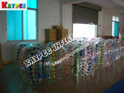 China Transparent bumper ball ,crazy ball,bumper soccer ball,sport game,KBUM003 for sale