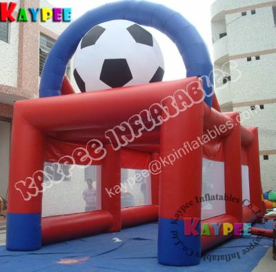 China Inflatable football shoot,football goal,inflatable sport game for sale