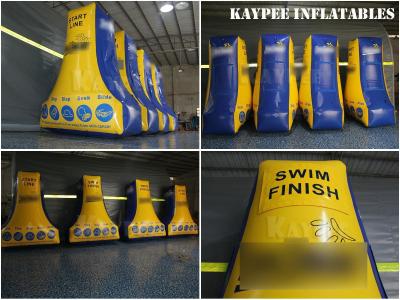 China Inflatable Swim buoy,Inflatable bunker,water sport game,paintball bunkers for sale