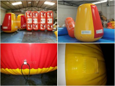 China Inflatable Swim buoy,Inflatable bunker,water sport game,paintball bunkers for sale