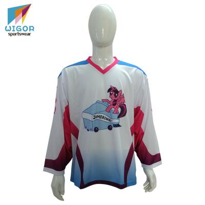 China Shirts & Tops Full Stitch Hockey Team Wear Custom Sublimation Hockey Tank Top for sale