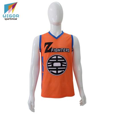 China Mens Basketball Jersey Applique Logo Stitch Basketball Tank Top Custom Made Available Oversized Antibacterial Full for sale