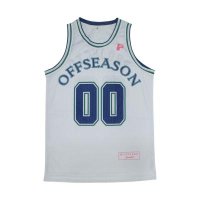 China Antibacterial 100% Polyester Moisture Wicking Fabric Custom Sublimated Cheap Basketball Tank Top Basketball Uniform Manufacturer From China for sale