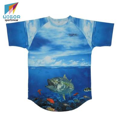 China High Quality Antibacterial Short Sleeve Poly-Spandex Fabric Sublimated Custom Rugby Shirt for sale