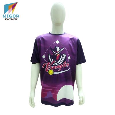 China Antibacterial Dye Sublimation Custom Slow Throw Softball Uniform for sale