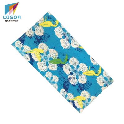 China Sun Protection Multifunctional Head Scarf Custom Printing Logo Neck Gaiter Seamless Bandana for sale