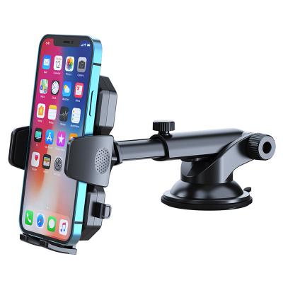 China 2022 New Popular Top Selling Amazon Car Phone Holder Telescopic Suction Cup Rod Windshield Dashboard Universal Universal for sale