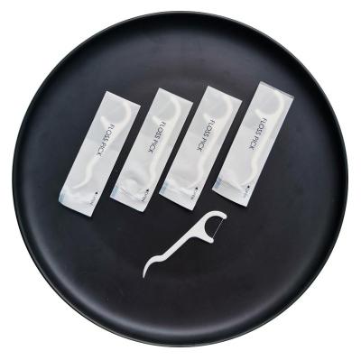 China Disposable Wholesale Custom Selling Plastic Safety Floss Bar Dental Natural Bulk Dental Floss for sale