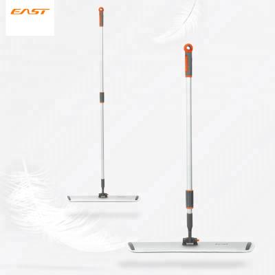 China Sustainable Home Cleaning Broom 360 Telescopic Magic Broom Flat Frame 40cm , Cotton Broom Wire for sale