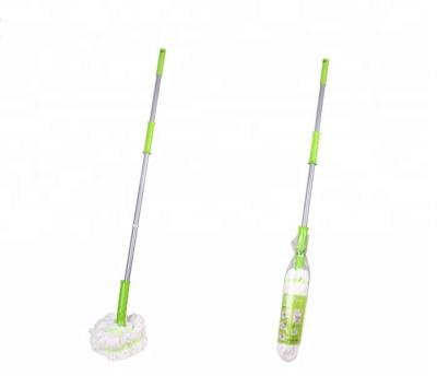 China Sustainable Floor Cleaning Telescopic House Cleaners Twist Broom for sale