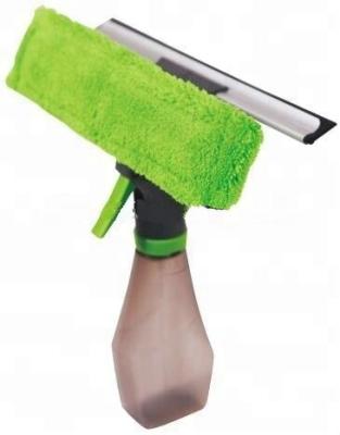 China Sustainable China BSCI Microfiber Cleaner Cleaning Window Squeegee With Sprayer for sale