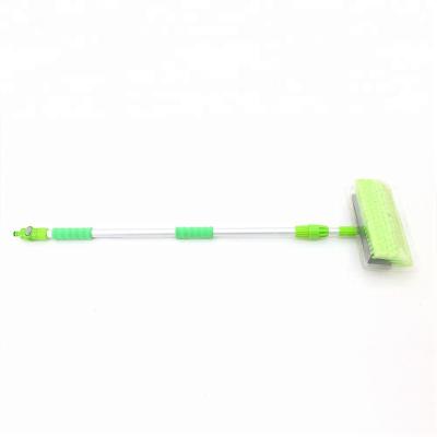 China Sustainable Water Flow Through Plastic Car Window Cleaning Brush Car Wash for sale