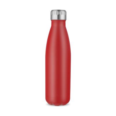 China PORTABLE design stainless steel vacuum insulated water bottle, keeps cold or hot 24 hours for 12hours, sweat and leak proof, close mouth, BPA F for sale