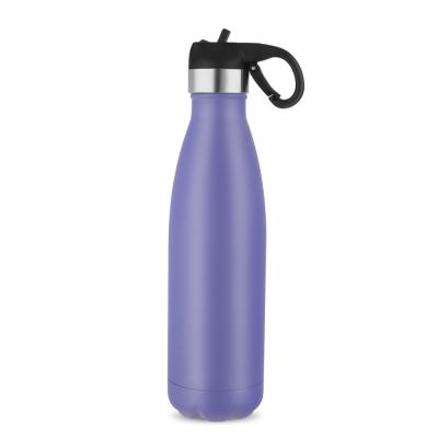 China PORTABLE factory supply double wall stainless steel vacuum flask small mouth water bottle coke bottle 500ml for sale