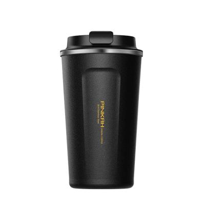 China Custom Logo Shaker Bottle Coffee Mug Portable Travel Sports Fitness Tumbler Viable Hot Selling Takeaway Thermal Mug for sale