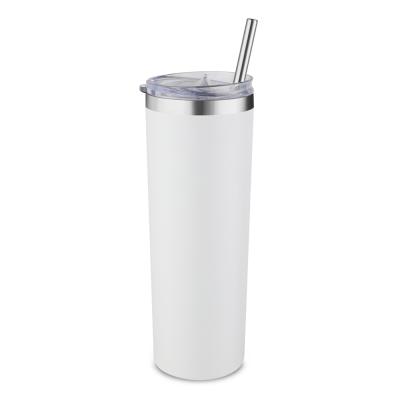 China Stainless Steel Insulated Lean Water Bottle Tumbler White Sublimation Double Wall Vacuum Tumblers Travel Mug With L Sealed for sale