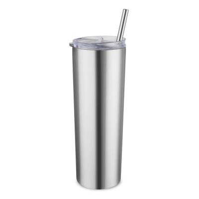 China Sustainable Lean Stainless Steel Tumbler Pack or Set Pack Double Wall Insulated Tumblers With Lid Straw for sale