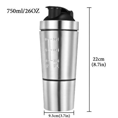 China Shenghao factory direct sale high quality stocked stainless steel protein shaker for sale