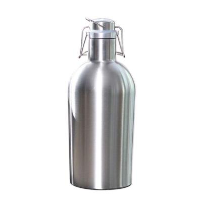 China SHENGHAO Europe Style 2L Stainless Steel Thermoses Flask Mixer Vacuum Fermentation Wine Bottle Modern Eco-friendly Wine Flask Mixer for sale