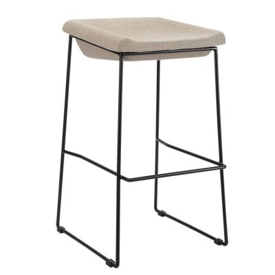 China Factory price modern famous designer Foshan wickes premium bar stool without armrest and back for bar and restaurant for sale