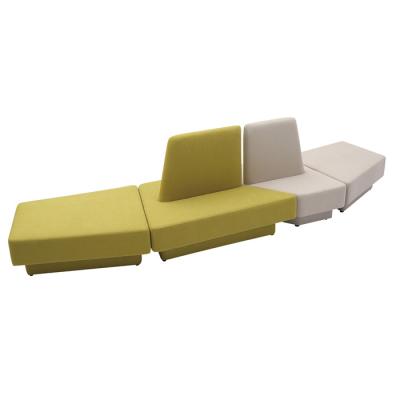 China Sectional Sofa U Shape Modular Fabric Hotel Sectional Sofa Set European Modern Contemporary for sale