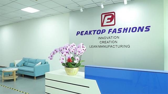 Verified China supplier - PEAKTOP FASHIONS CO., LTD.