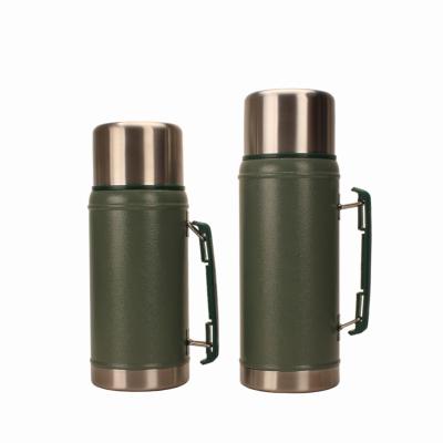 China Manufacturer sale PORTABLE double wall 18/8 stainless steel food thermos tank insulated thermos with spoon and handle for sale