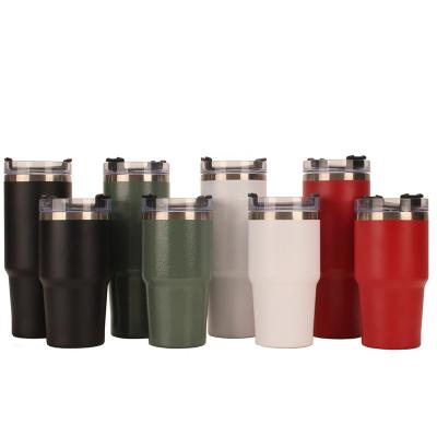 China 18/8 Stainless Steel 680ml /900ml PORTABLE Double Wall Vacuum Thermos with Different Drinking Mode Stanley Mug for sale