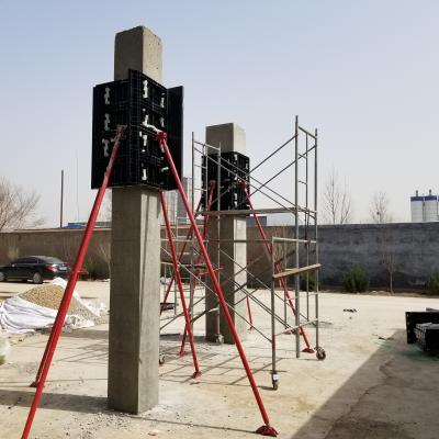 China TECON Mold Modern Plastic Adjustable Building Concrete Concrete Forms Construction Column Formwork PVC for sale