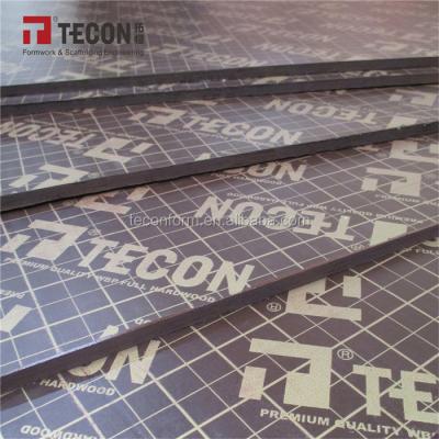 China Traditional TECON 18mm Brown Film Faced Plywood for sale