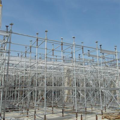 China TECON Safety and Stability Ringlock Steel Scaffolding for Construction Standard Scaffolding Aluminum Scaffolding for sale