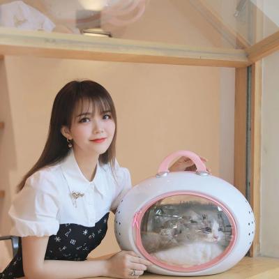 China Eco-Friendly Leather Portable Cute Travel Cat Dog Cats PC Carrier Bag Approved Breathable Pet Carrier Bag for sale