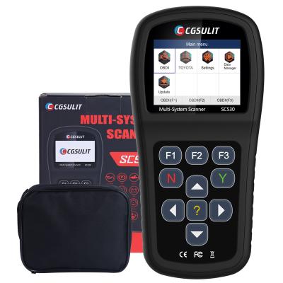 China VIN CGSULIT SC530 Auto Motorcycle ECU ID Auto Car Diagnostic for All Cars for sale